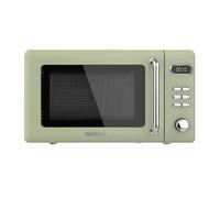 Cecotec microondas digital con grill de 20 l proclean 5110 retro green. 700 w en 5 niveles, temporizador hasta 60 mins