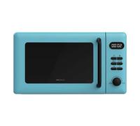 Cecotec Microondas Digital con Grill de 20L Proclean 5110 Blue. 700W en 6 Niveles y Grilll de 800W, Modo Descongelación