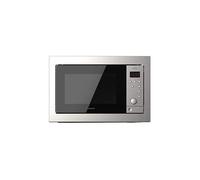 Cecotec GrandHeat 2500 Built-in SteelBlack Microondas Integrable con Grill 25L 900W Acero Inoxidable