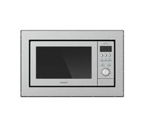 Microondas encastrable digital de 25 litros de capacidad con grill y 9