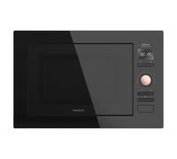 Cecotec microondas encastrable digital grandheat 2590 built-in blackro