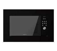 Cecotec Microondas encastrable Digital GrandHeat 2000 Built-In Black. 700W, Integrable, 20 l, Grill, 9 Funciones preconfiguradas, Quick Start, Diseño elegante
