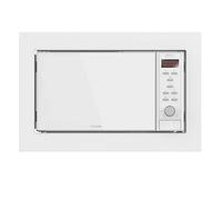 Cecotec Microondas encastrable Digital GrandHeat 2350 Built-In White. 900W, Integrable, 23 Litros, Grill, 9 Funciones preconfiguradas, Quick Start, Temporizador