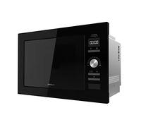Cecotec Microondas encastrable Digital GrandHeat 2590 Built-In Black. 900 W, Integrable, 25 Litros, Táctil, Grill 1000 W, 8 Funciones preconfiguradas, Temporizador