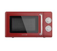 Cecotec ProClean 3110 Retro Microondas con Grill 20L 700W Rojo