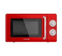 Cecotec ProClean 3110 Retro Microondas con Grill 20L 700W Rojo