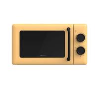 Cecotec microondas mecánico con grill de 20l proclean 3110 yellow