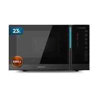 Cecotec microondas táctil con grill de 23l proclean 6120. 800w y 1000