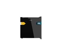 Cecotec mini frigorífico bolero coolmarket tt 31 dual black glass e 45.5 cm
