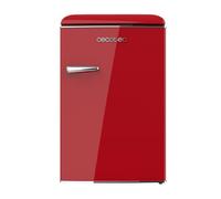 Cecotec mini nevera retro 1 puerta - 110 l bolero coolmarket tt origin 110 red e. mini frigorífico, icebox, luz interior