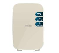 Cecotec nevera pequeña bolero minicoling 25l bahamas beige. capacidad