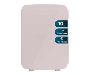 Cecotec nevera pequeña bolero minicooling 10l bahamas pink. capacidad