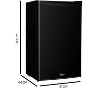 Cecotec nevera pequeña frigorífico mini retro 91l 1 puerta bolero co