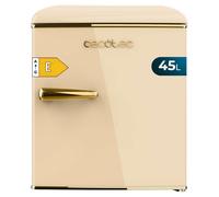 Cecotec nevera pequeña frigorífico retro sobremesa 45l bolero coolma