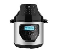 Cecotec GM H Deluxe Fry Olla Programable con Cabezal de Aire y Báscula 6L Acero Inoxidable