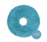 Cecotec Pack de 10 Mopas para Robot Aspiradores Limpiacristales Conga Windroid 1090 Double Spray. Consumible - Accesorios para Robot Limpiacristales, Contiene 10Uds