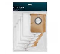 Cecotec Pack de 5 Bolsas para Base de Autovaciado de Robot Aspirador Conga 7690 Immortal MAX Home. Repuesto Original