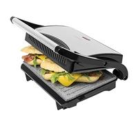 Parrilla eléctrica de 700 w con revestimiento rockstone, antiadherent