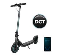 Cecotec Patinete Eléctrico Adultros Homologado DGT Bongo D20E Connected, Potencia MAX 500 W, hasta 20km Autonomía, Disco Freno Trasero y E-ABS, Conectividad App, Ligero 12,2Kg, Batería 5200mAh, 36V