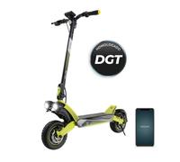 Cecotec Patinete Eléctrico Bongo V55 2x2 Connected, Doble Motor 900W (1800W) Doble Suspensión, App, Autonomía hasta 55km, Doble Disco Freno, e-ABS, Doble suspensión, Intermitentes, Faros Dobles