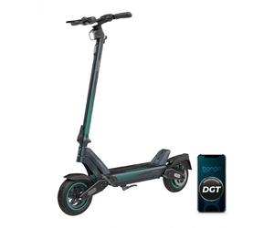 Cecotec Patinete Eléctrico Bongo Y65 Connected, 1200 W (500 W Nominal), Autonomía máx 65km, Doble suspensión, App, Ruedas 10
