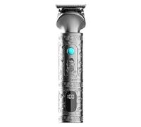 Cecotec Perfilador Profesional Multifunción Precisioncare Samurai Profiling 6 En 1. Para Nariz y Cuerpo, Autonomía 150 Min, Peines 3-15 Mm, Perfilado Preciso, Base de Almacenamiento, Display