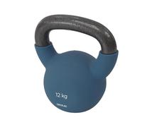 Cecotec Pesa Rusa de 12Kg Drumfit KettleBell 12000 Neo. Revestimiento de Neopreno, Hierro Fundido, Agarre Ergonómico, Diseño Estético y Fácil de Limpiar, Dimensiones 19.6x16x22.8cm