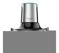 Cecotec Picadora de Carne y Verduras Eléctrica ChopBeat 1500 TitanBlack Steel. 600 W, 4 Cuchillas de Titanio Negro, Bol de Acero Inoxidable de 1,5 L y 2 Velocidades