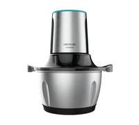 Cecotec picadora de carne y verduras eléctrica chopbeat 1500 titanbla