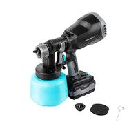 Cecotec Pistola de Pintura sin Cables CecoRaptor Color 4020 Ultra. Batería 20V y 4000mAh, Depósito 1000 ml, Flujo de Pintura 700ml/min, 2 Boquillas Intercambiables de 1,80mm y 2,6mm