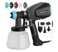 Cecotec Pistola de Pintura TotalPaint 750 con 700W de Potencia, Incluye 5 Boquillas, Capacidad de 1200ml, Caudal Máximo de 1000ml/min, Abanico para Trabajar en Grandes Superficies