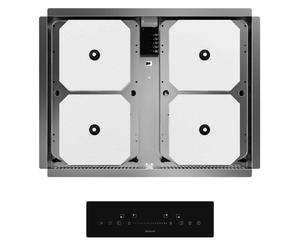 Cecotec Placa de Inducción Invisible - Oculta Bajo Encimera 60cm Bolero Squad I 4300 Invisible FullFlex. 7200W, Encimera 12-15mm