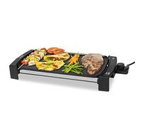 Cecotec Plancha de Asar, Grill Eléctrico Black and Water 2500. 2150 W, Revestimiento Antiadherente, Bandeja Recoge grasa, Temperatura Ajustable, Apta para Limpieza Lavavajillas