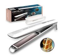 Cecotec Plancha de Pelo con Revestimiento de Queratina y Aceite de Argán Ritual Care 885 Hidraprotect. Ion Real, Temperatura Ajustable 140-220°C, Placas Flotantes 3D, Cable de 1,6m