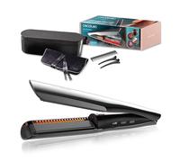 Cecotec Plancha de Pelo con Vapor e Infrarrojos Lisse iSteamy Elite. Alisado Perfecto sin Daños, Hidratación Profunda y Acabado Brillante, Revestimiento Cerámico con Queratina, Temperatura Regulable