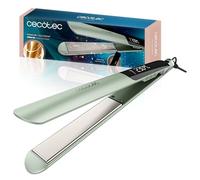 Cecotec Plancha de Pelo Estrecha - Cerámica - Lisse Keratin Essence Olive. Función HeatMax, 130-230ºC, Revestimiento con Queratina y Aceite de Argán, Cable Giratorio, Bolsa de Viaje