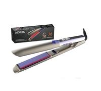 Cecotec Plancha de Pelo - Infrarrojos y Placas Vibratorias - Lisse i-Twerk Pro Elite. Revestimiento Cerámica y Turmalina, Tecnología Iónica, Temperatura 160º-260ºC, Calentamiento Rápido, Pantalla