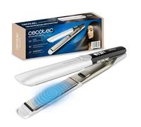 Cecotec Plancha de Pelo Profesional Con Cable Ritualcare Twerk. 65W, Tecnología de Placas Vibrantes, Temperatura Ajustable, Placas Queratina, Cable 360º, Pantalla LED, Bloqueo de Placas, Fina y Ligera
