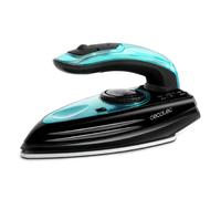 Cecotec Plancha de Viaje GoForce 8000 Folding Titanium. Potencia 1200 W, Golpe de Vapor 53g/min, Suela TitaniumSlide, Control de Temperatura y Tejidos