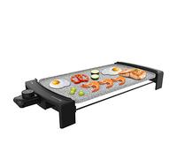 Cecotec Plancha eléctrica Tasty &Grill 3000 RockWater. 2600 W, Revestimiento de Riedra RockStone, Resistencia en Forma de M, Termostato Ajustable, Piezas Aptas para lavavajillas