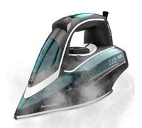 Cecotec Plancha Ropa de Vapor Anodizada Fast&Furious 6050 X-Treme Essential. 3100 W, Bomba de Agua Integrada, Apagado Automático, Vapor Continuo 75g/min, Sensor Táctil de Control del Vapor
