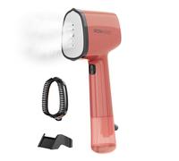 Cecotec Plancha Vertical Suela Cerámica IronHero V-1500 Essential Red, Potencia 1500 W, Vapor continuo 25g/min, Calentamiento rápido, Desinfecta, limpia y cuida tus prendas, Suela revestida cerámica