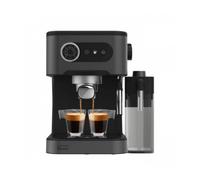 Cecotec Cafetera express para café espresso y cappuccino Power Espresso 20 Pro Latte, 20 Bares, Vaporizador, Pantalla con botones, Depósito agua 1,5L, Tanque leche 550ml