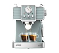 Cecotec Cafetera Express Power Espresso 20 Tradizionale para espressos y cappuccinos, rápido Sistema de Calentamiento por thermoblock, 20 Bares, manómetro PressurePro y vaporizador orientable