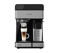 Cecotec Cafetera Semiautomatica Power Instant-ccino 20 Touch Serie Nera. 1350 W, 20 Bares de Presión, Tanque de Leche de 500ml, Control Táctil, Depósito de 1,4 Litros, Acabados Acero Inox