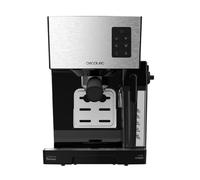 Cecotec Power Instant-ccino Cafetera Express Semiautomática, Tanque de Leche, Cappuccino en un Solo Paso, 20 Bares de Presión y Sistema Thermoblock, INOX