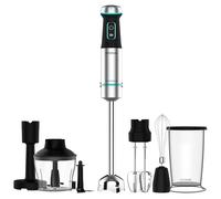 Cecotec Batidora de mano Power TitanBlack 1200 XL PerfectCream&Crush. 1200 W,