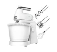 Cecotec Batidora de varillas PowerTwist 500 Gyro 500 W, bol 3,5 L, 5 vel., Turbo, 3 accesorios