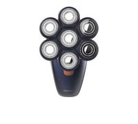 Cecotec Afeitadora Cabeza Hombre PrecisionCare Skull Victory. 7 Cuchillas Rotativas Flotantes, Pantalla Digital, 2 Velocidades, Autonomía 70mins, Resistente al Agua, IPX7, Incluye Cable USB