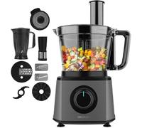 Cecotec procesador de alimentos paprika 1300 full, 2000w de potencia,